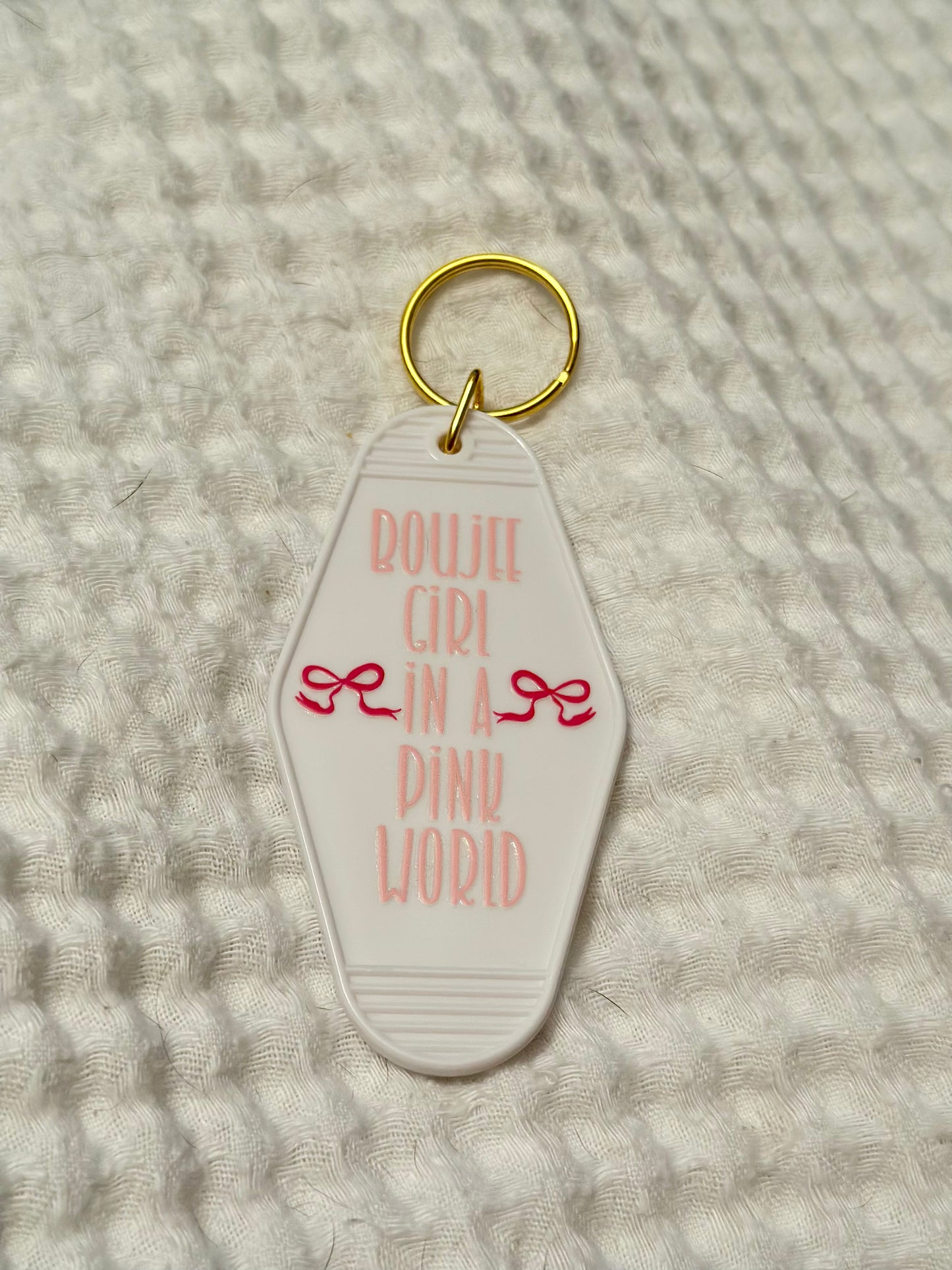 Boujee Girl keychain