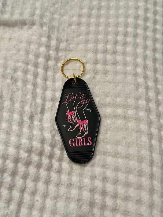 Let’s Go Girls Keychain