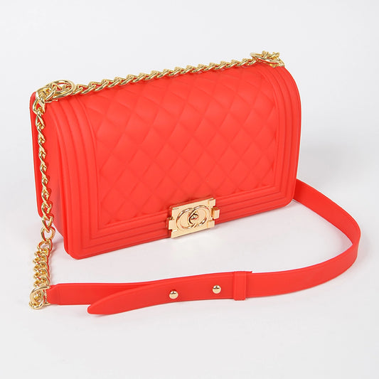 Jelly Red Clutch