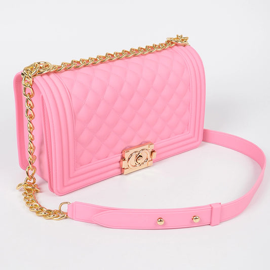 Jelly Pink Clutch