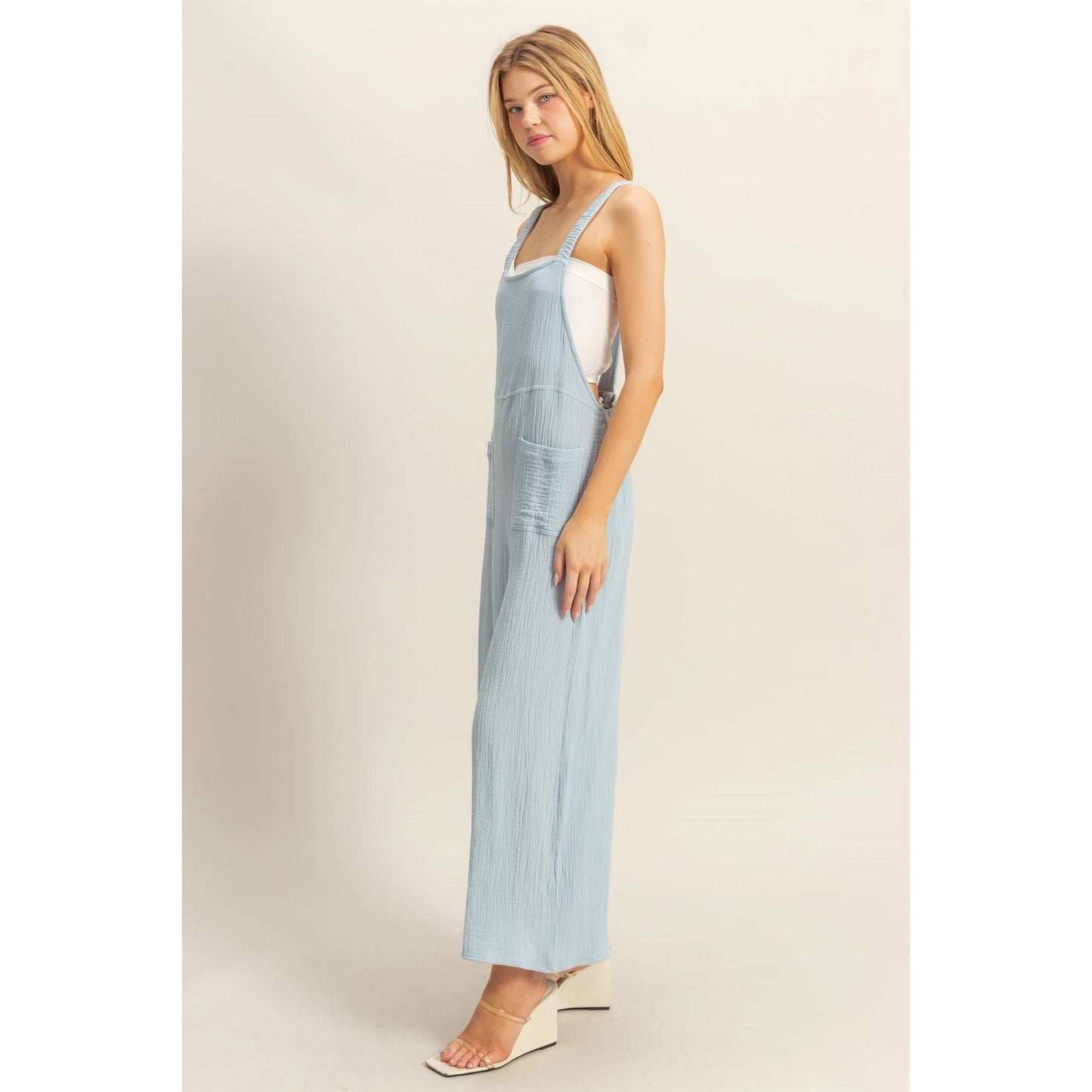 Light Blue Jumpsuit