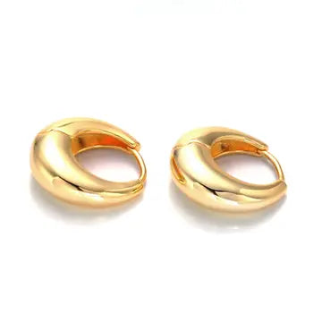 Dome Hoop Earrings